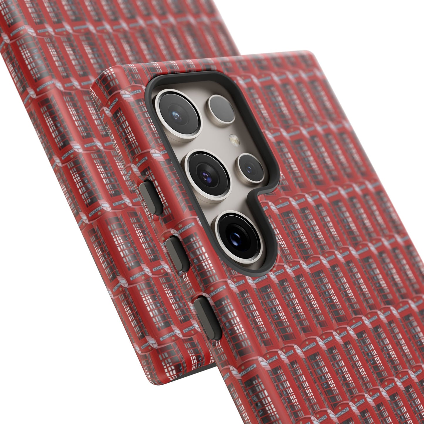 Shockproof Case For Samsung phones. Stylish British icon design. Tough & Rugged