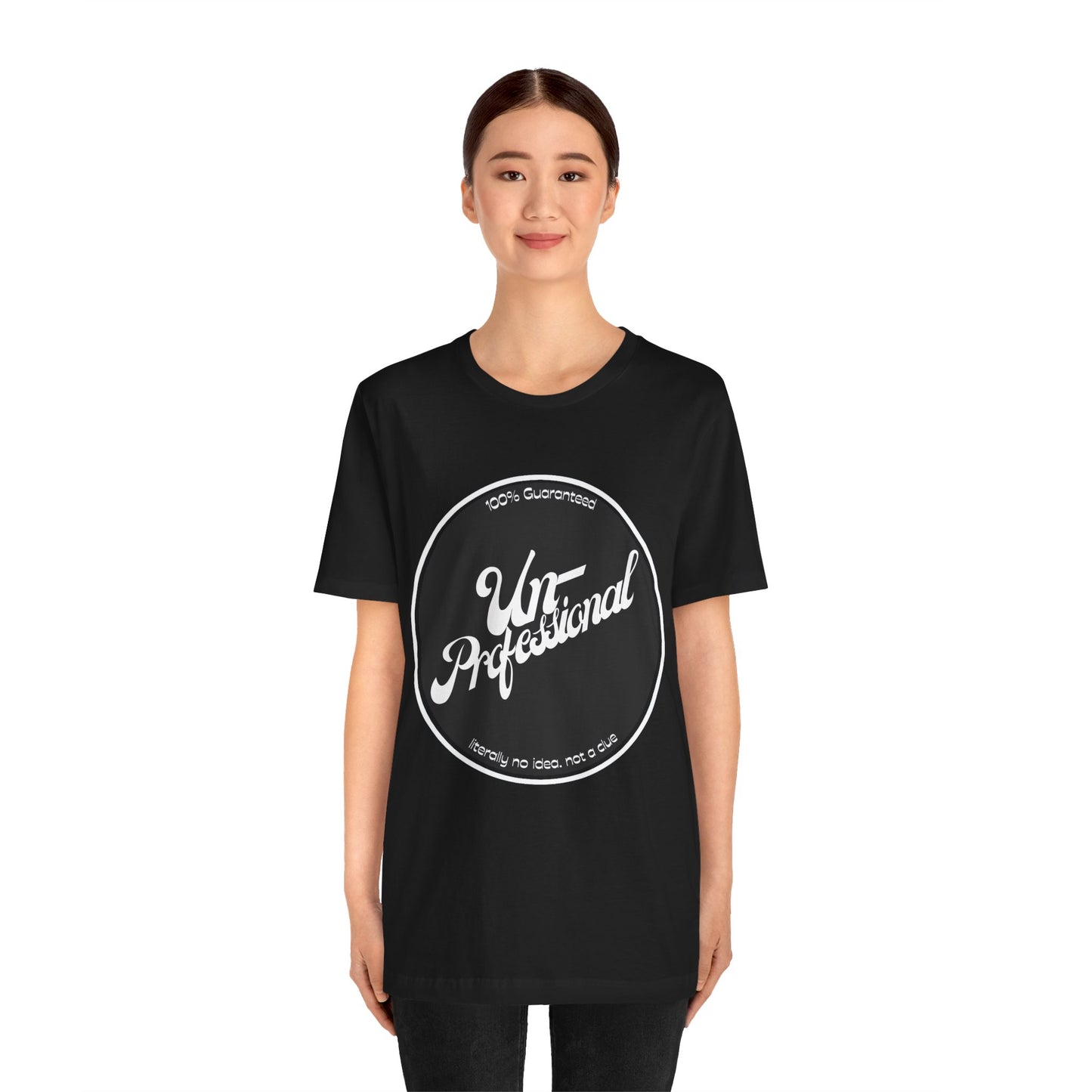 Unisex Funny 'Unprofessional' Jersey Tee - Casual Everyday Wear
