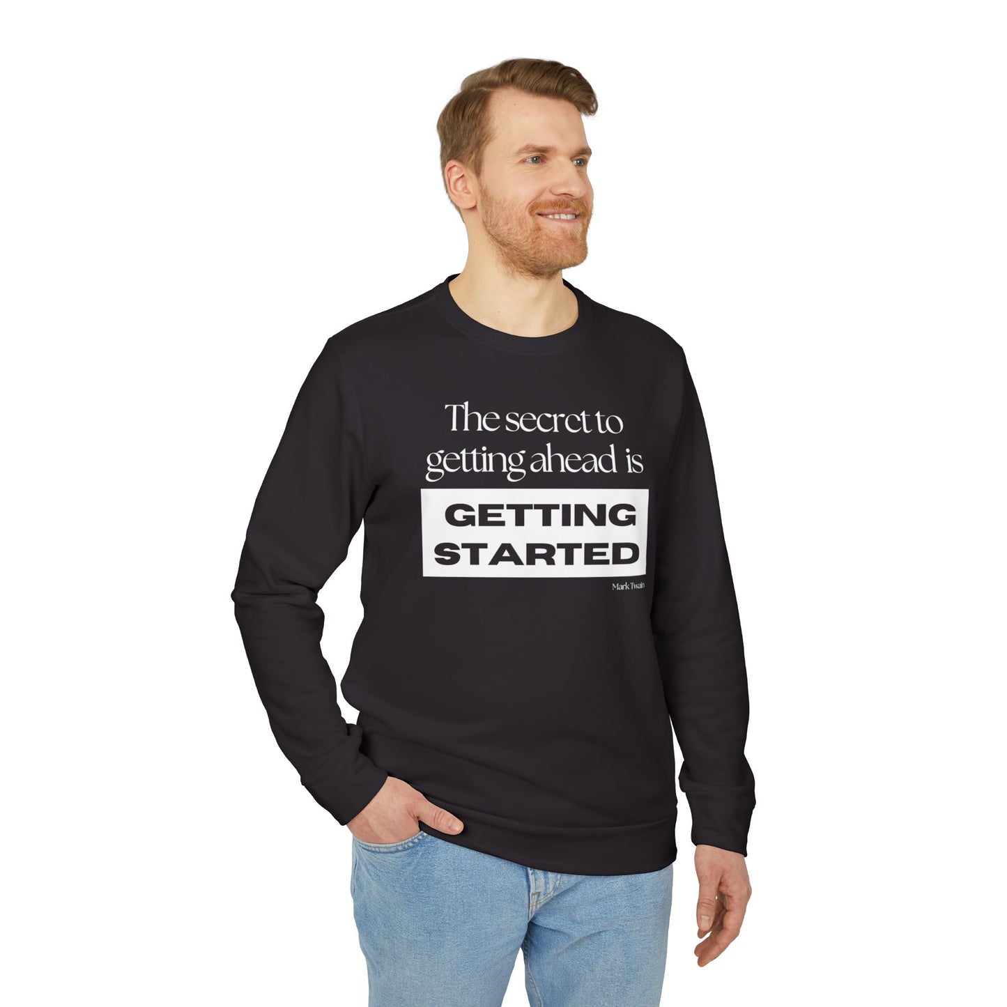 Twain: Getting Started; adidas Unisex Fleece Crewneck Sweatshirt