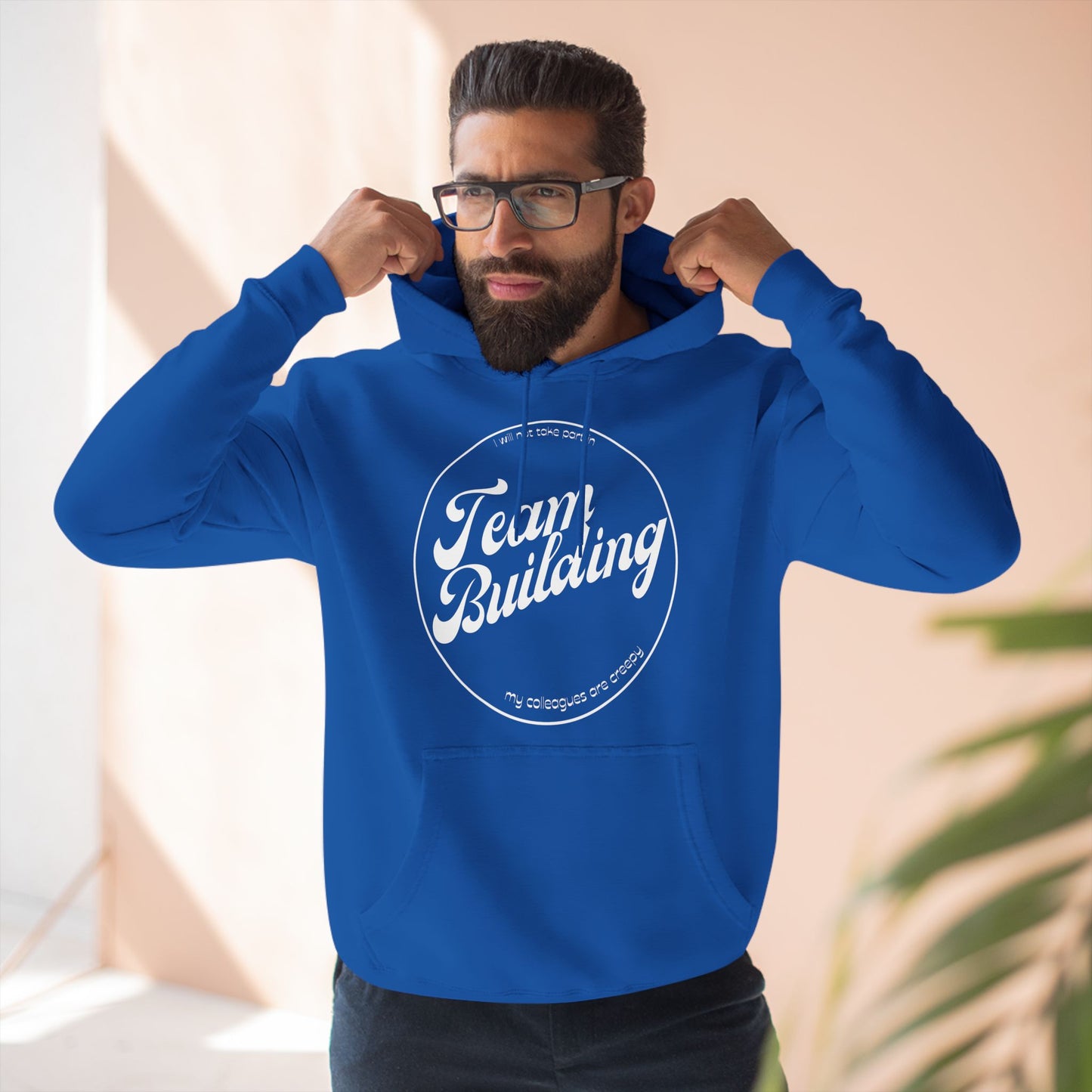 Team Building Fleece Hoodie for Group Activities