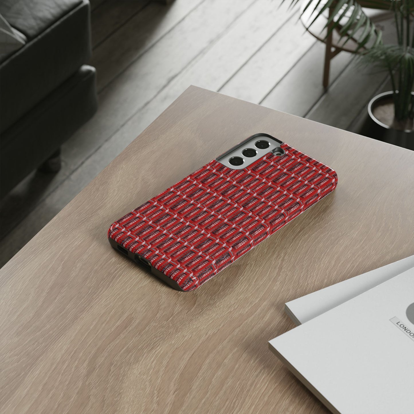 Shockproof Case For Samsung phones. Stylish British icon design. Tough & Rugged