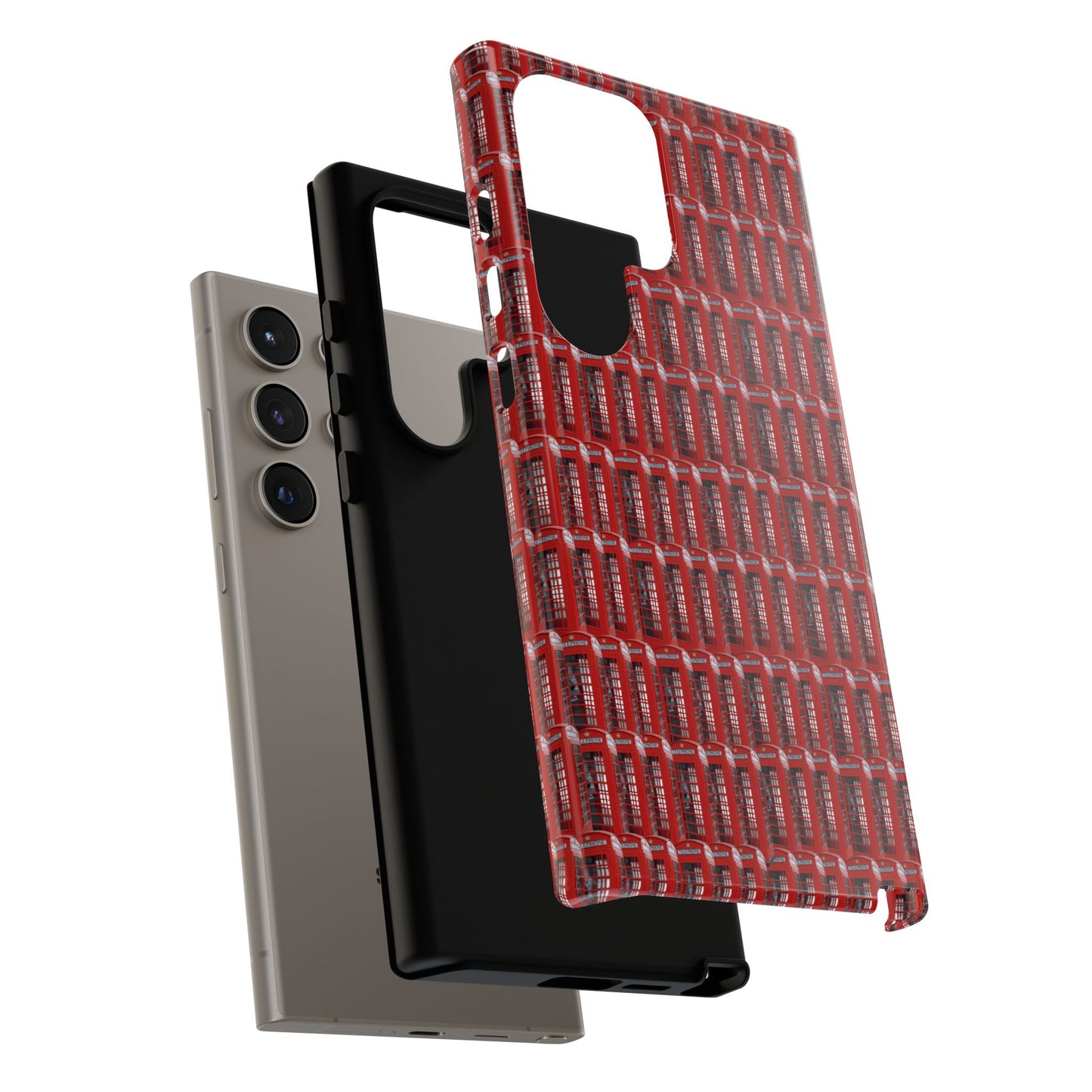 Shockproof Case For Samsung phones. Stylish British icon design. Tough & Rugged