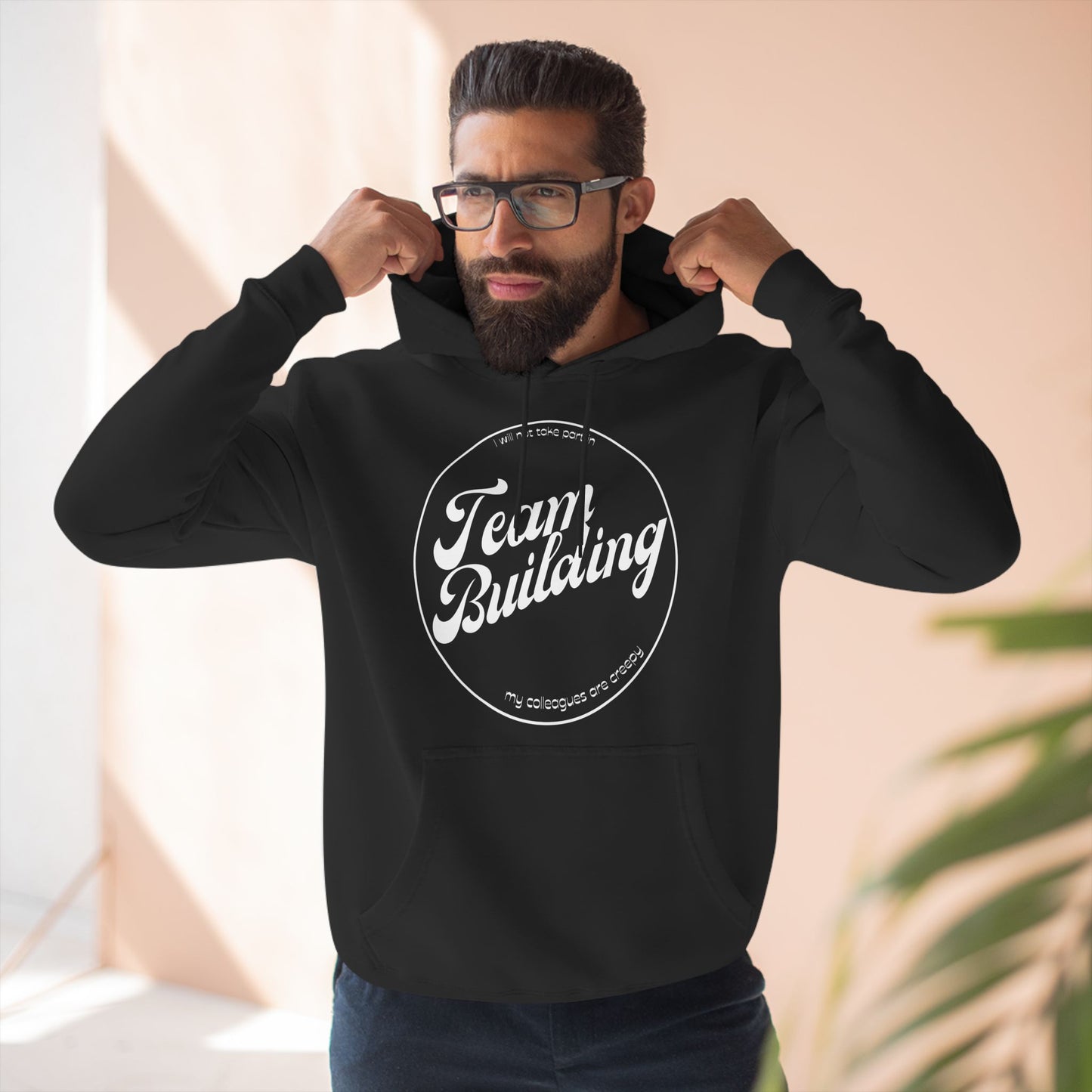 Team Building Fleece Hoodie for Group Activities