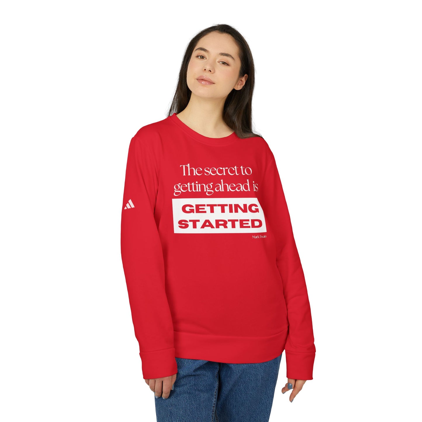 Twain: Getting Started; adidas Unisex Fleece Crewneck Sweatshirt