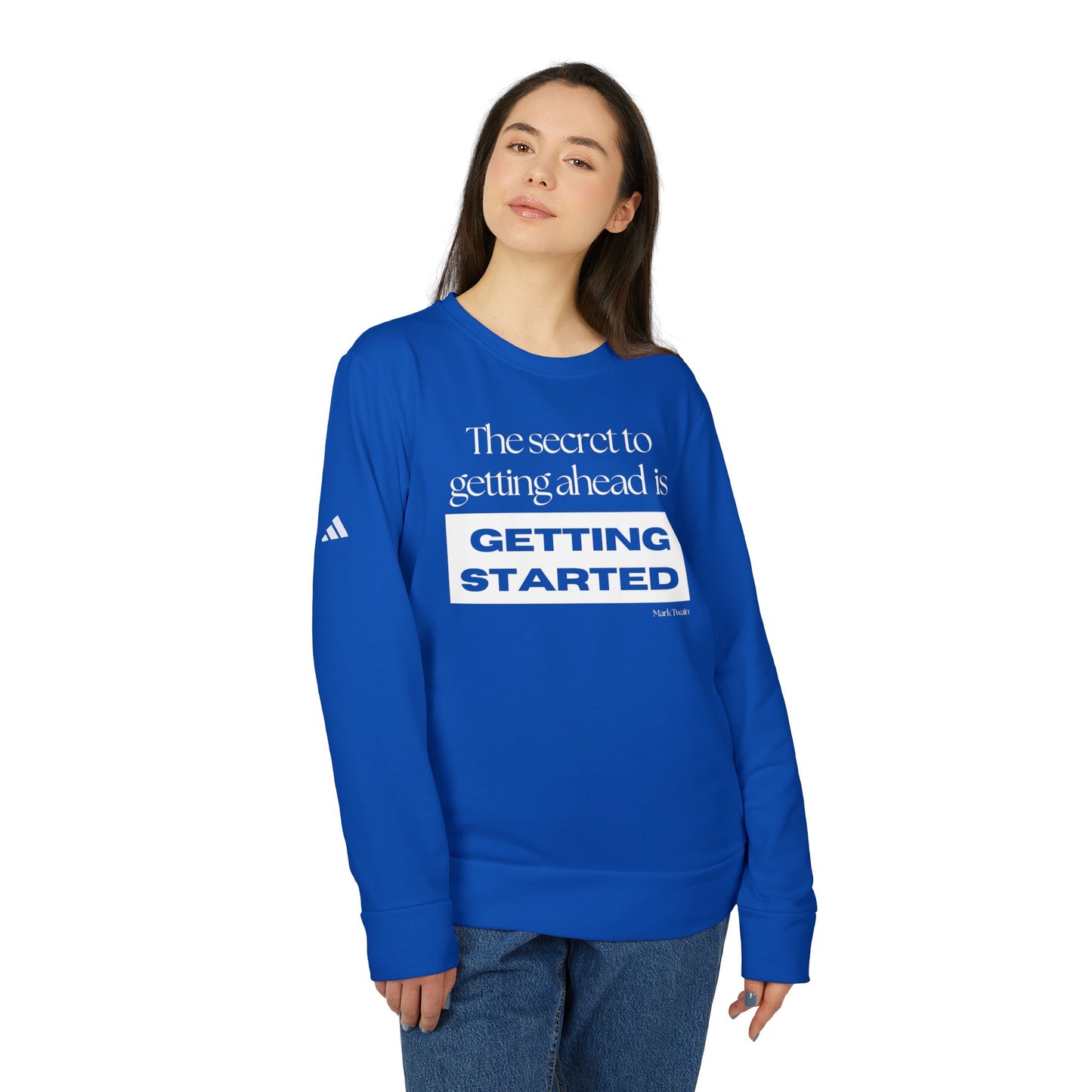Twain: Getting Started; adidas Unisex Fleece Crewneck Sweatshirt