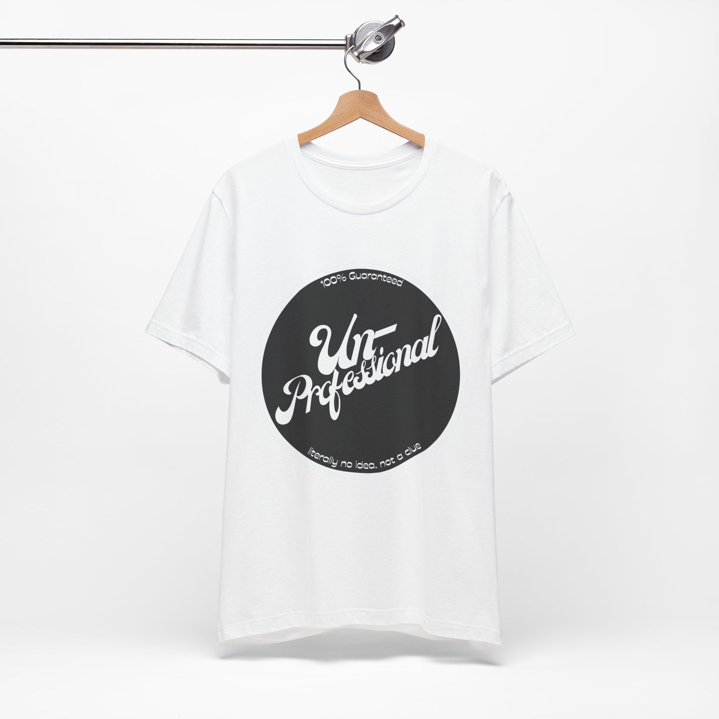 Unisex Funny 'Unprofessional' Jersey Tee - Casual Everyday Wear