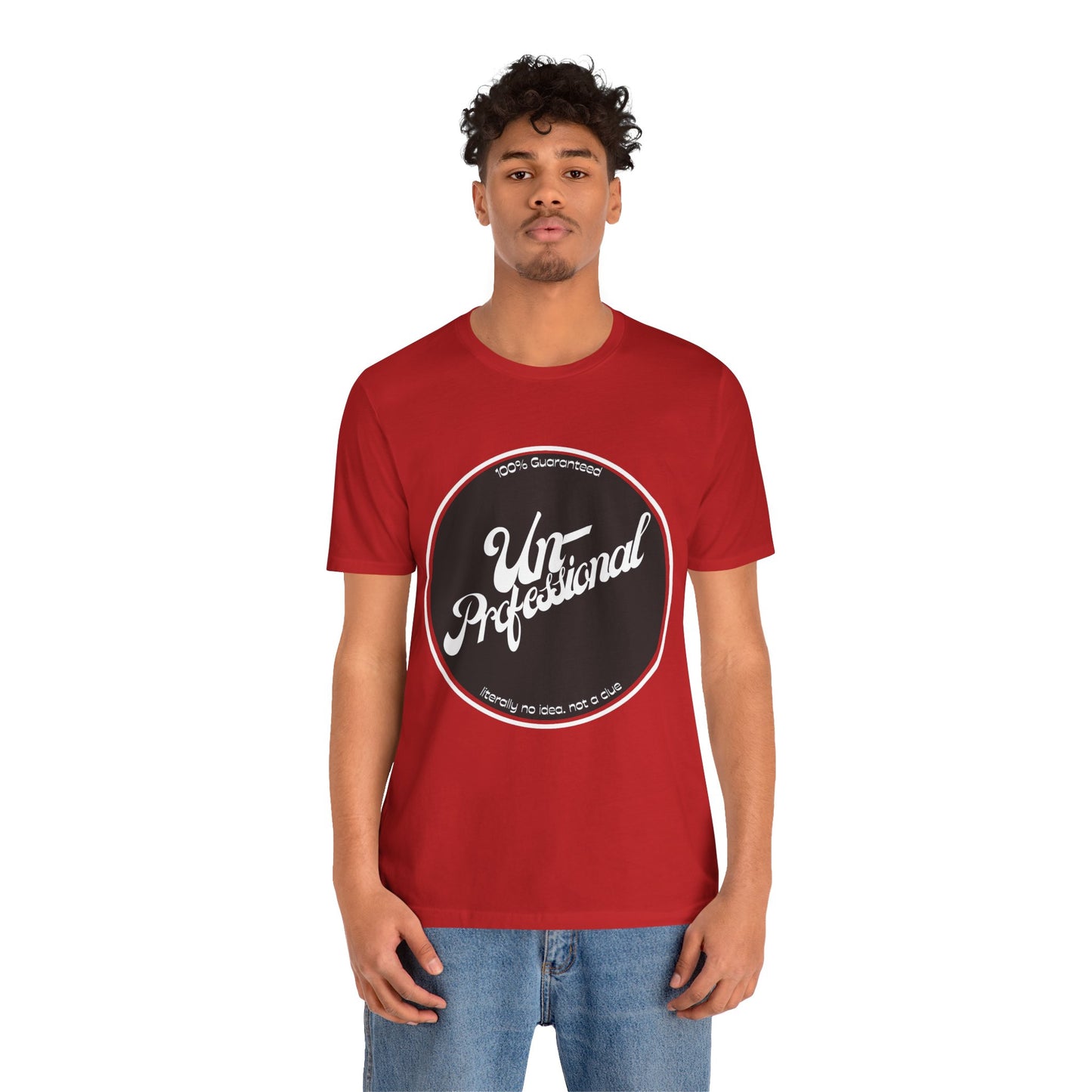 Unisex Funny 'Unprofessional' Jersey Tee - Casual Everyday Wear