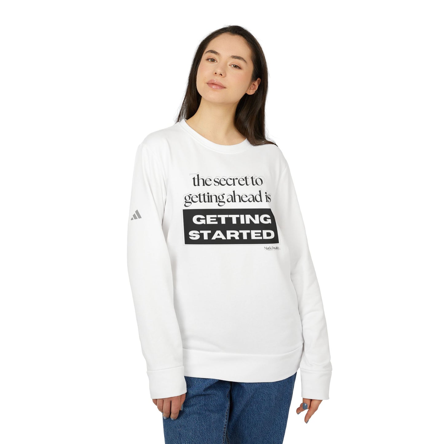 Twain: Getting Started; adidas Unisex Fleece Crewneck Sweatshirt