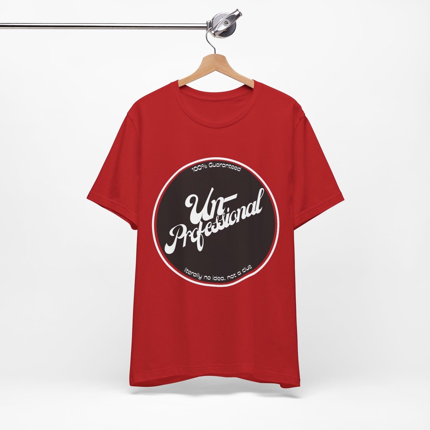 Unisex Funny 'Unprofessional' Jersey Tee - Casual Everyday Wear