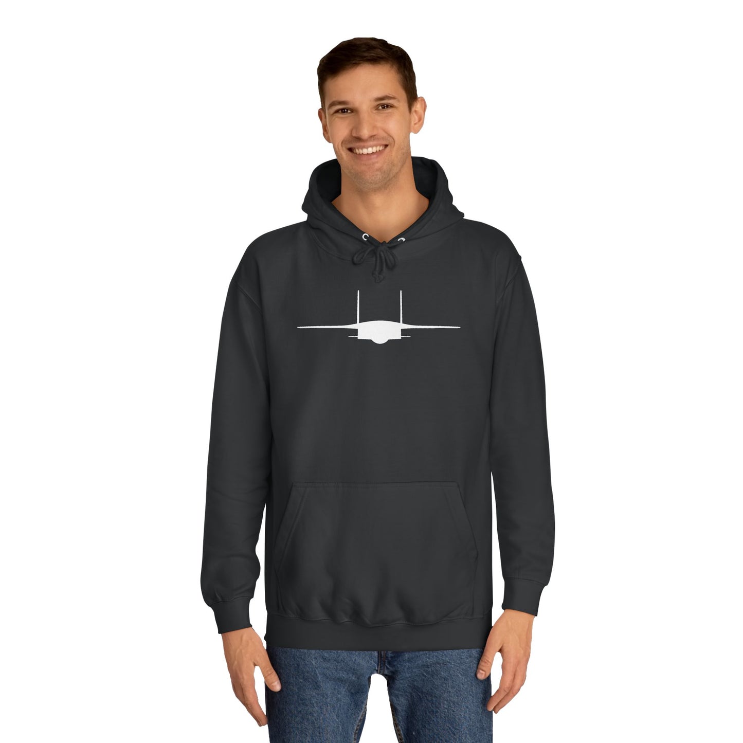 Unisex Hoodie. Warm, Cosy, Unique Graphic Design of USSR Supersonic M53 Aircraft