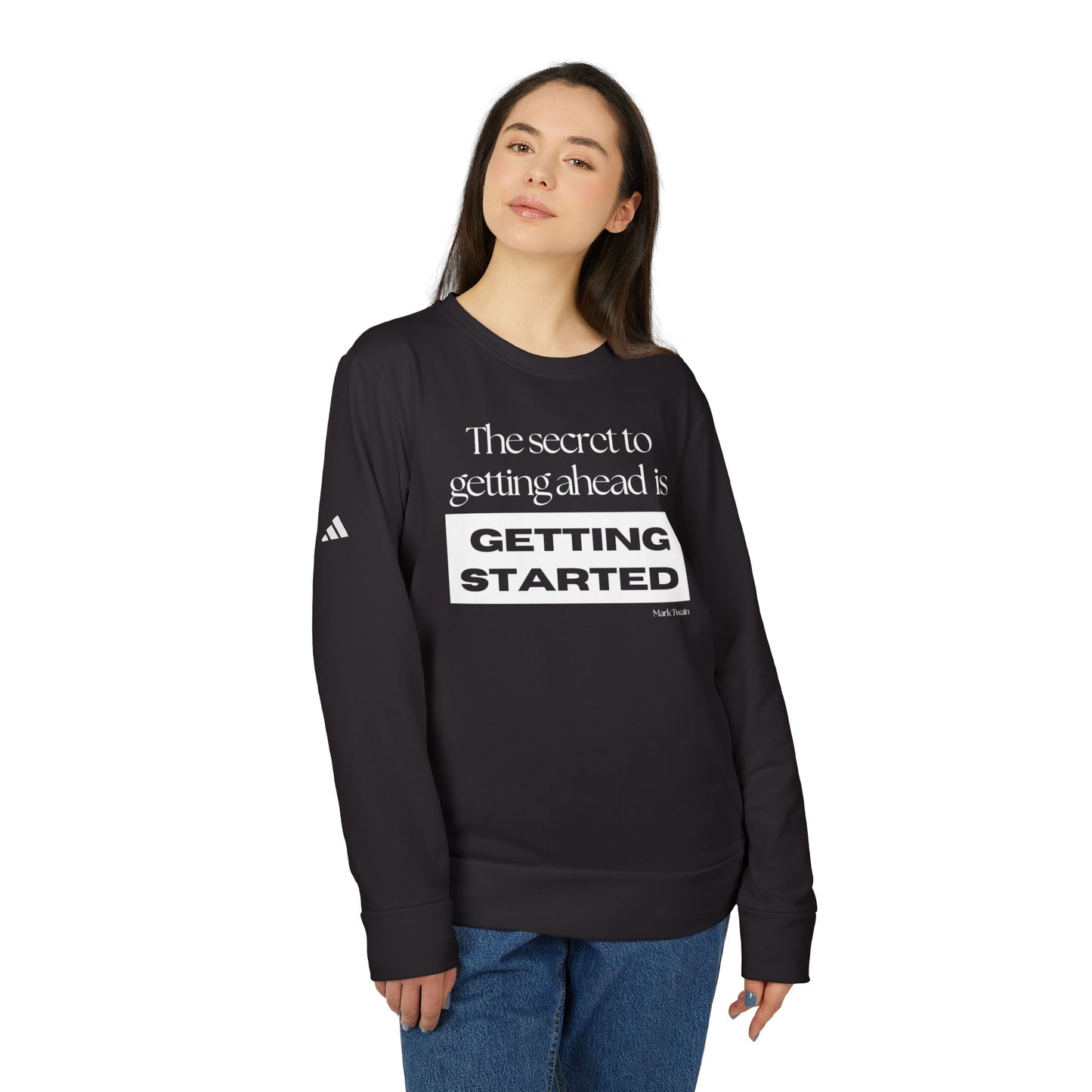 Twain: Getting Started; adidas Unisex Fleece Crewneck Sweatshirt