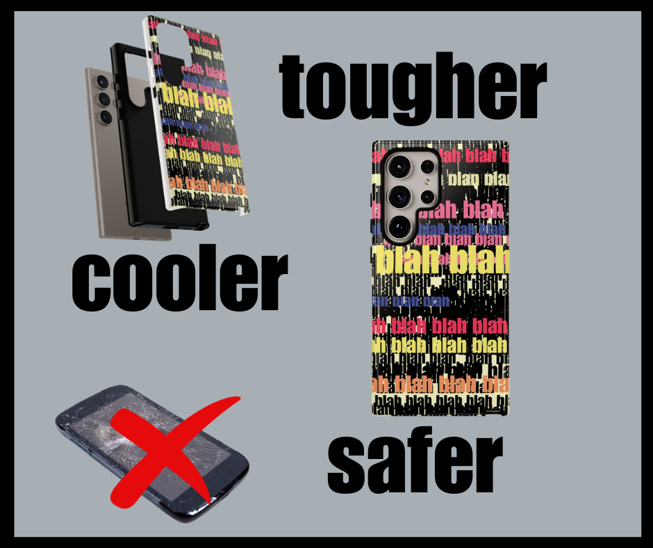 Shockproof Phone Cover. Tough rugged designer case for Samsung Galaxy