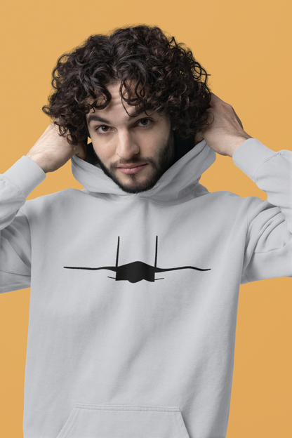 Unisex Hoodie. Warm, Cosy, Unique Graphic Design of USSR Supersonic M53 Aircraft