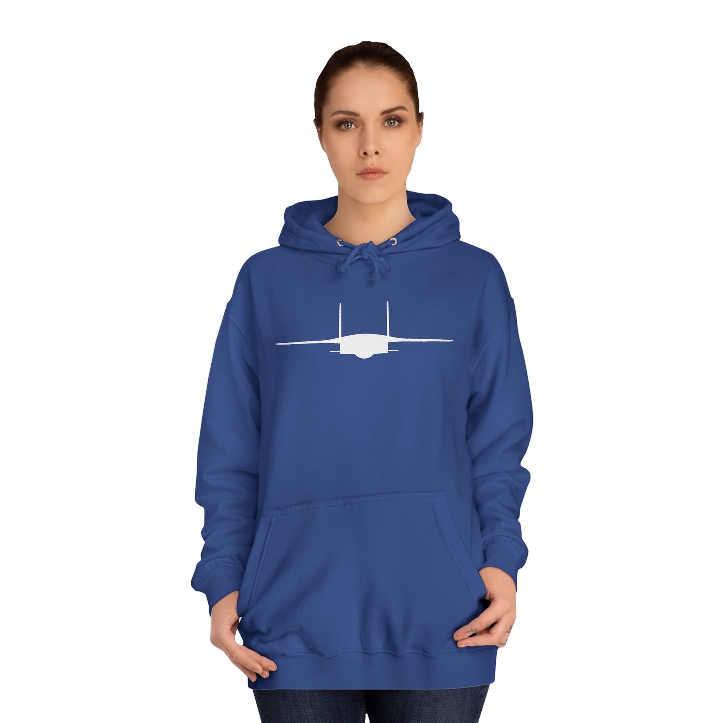 Unisex Hoodie. Warm, Cosy, Unique Graphic Design of USSR Supersonic M53 Aircraft