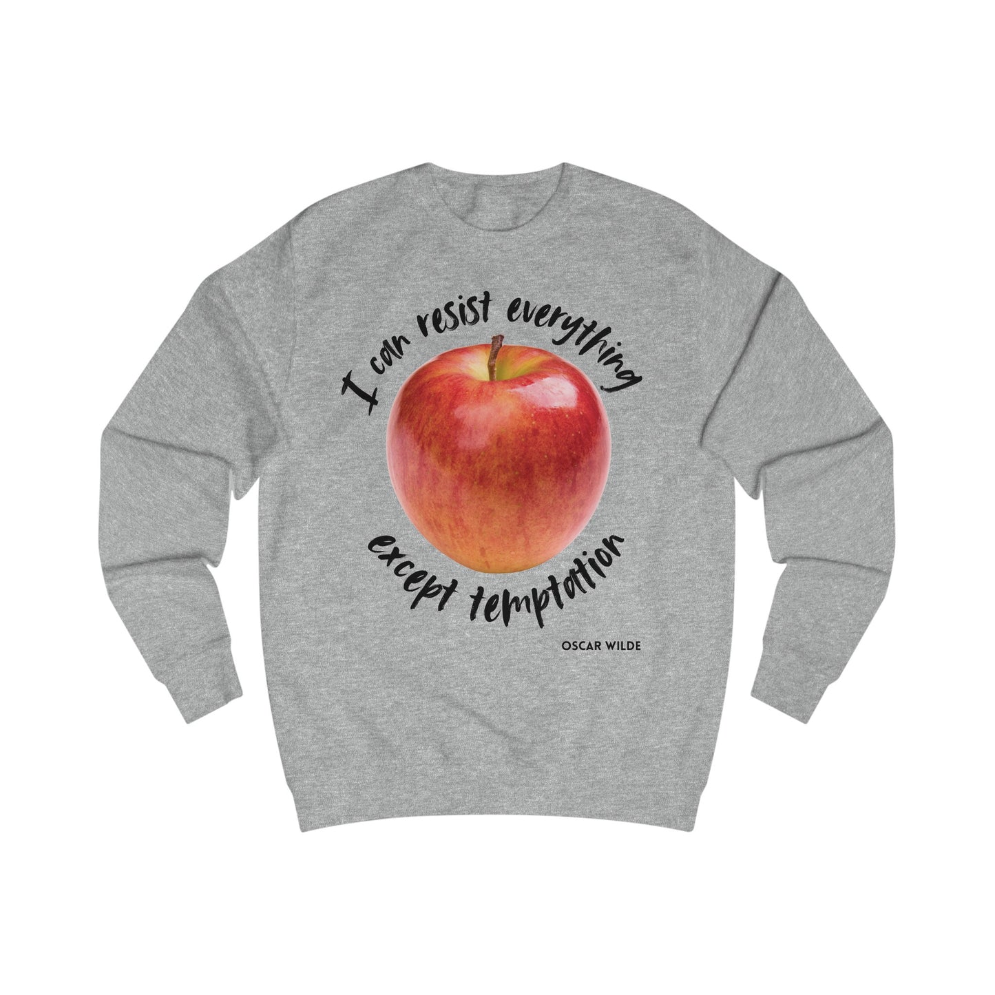 Oscar Wilde "temptation" Unisex Sweatshirt