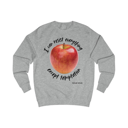 Oscar Wilde "temptation" Unisex Sweatshirt