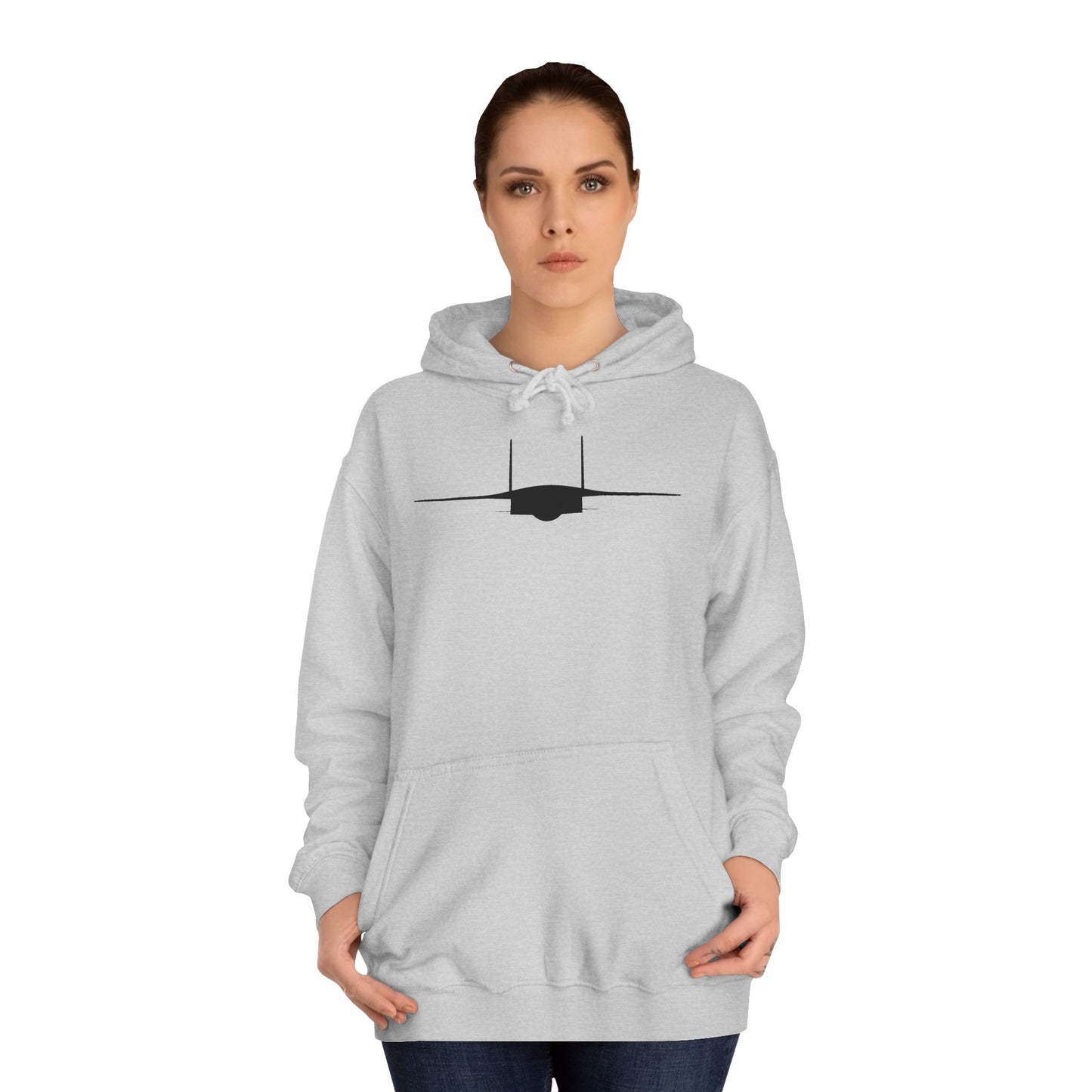 Unisex Hoodie. Warm, Cosy, Unique Graphic Design of USSR Supersonic M53 Aircraft