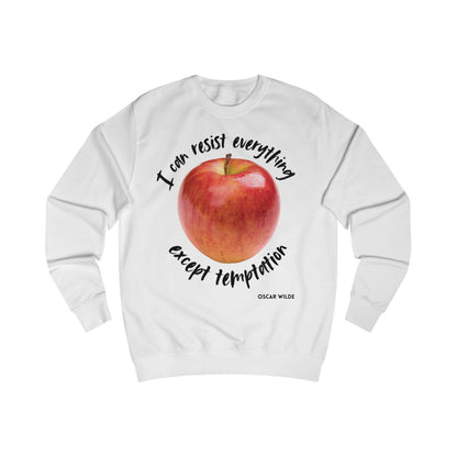 Oscar Wilde "temptation" Unisex Sweatshirt