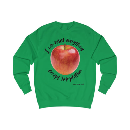 Oscar Wilde "temptation" Unisex Sweatshirt