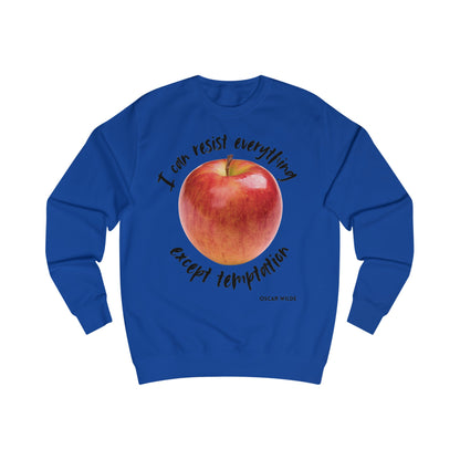 Oscar Wilde "temptation" Unisex Sweatshirt