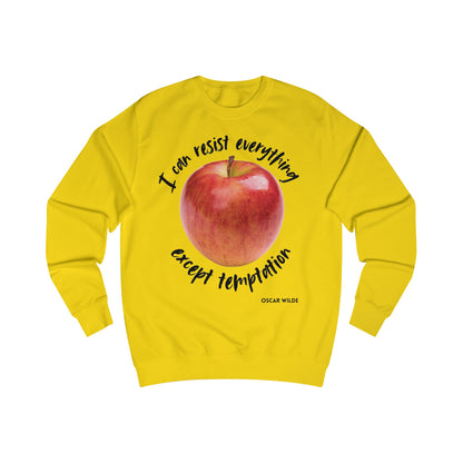 Oscar Wilde "temptation" Unisex Sweatshirt