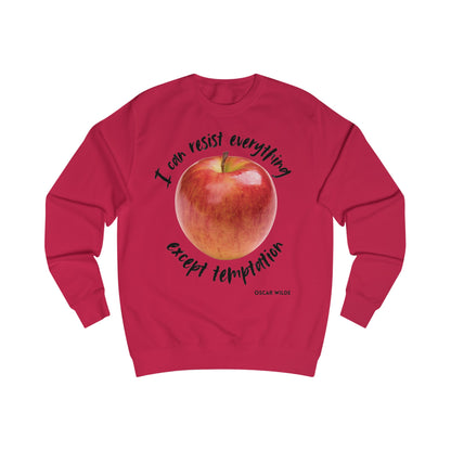 Oscar Wilde "temptation" Unisex Sweatshirt