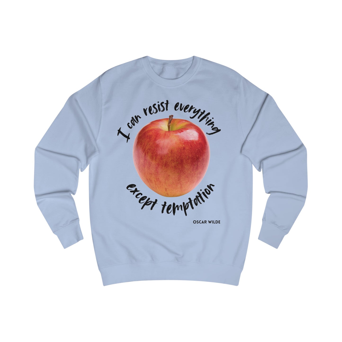 Oscar Wilde "temptation" Unisex Sweatshirt