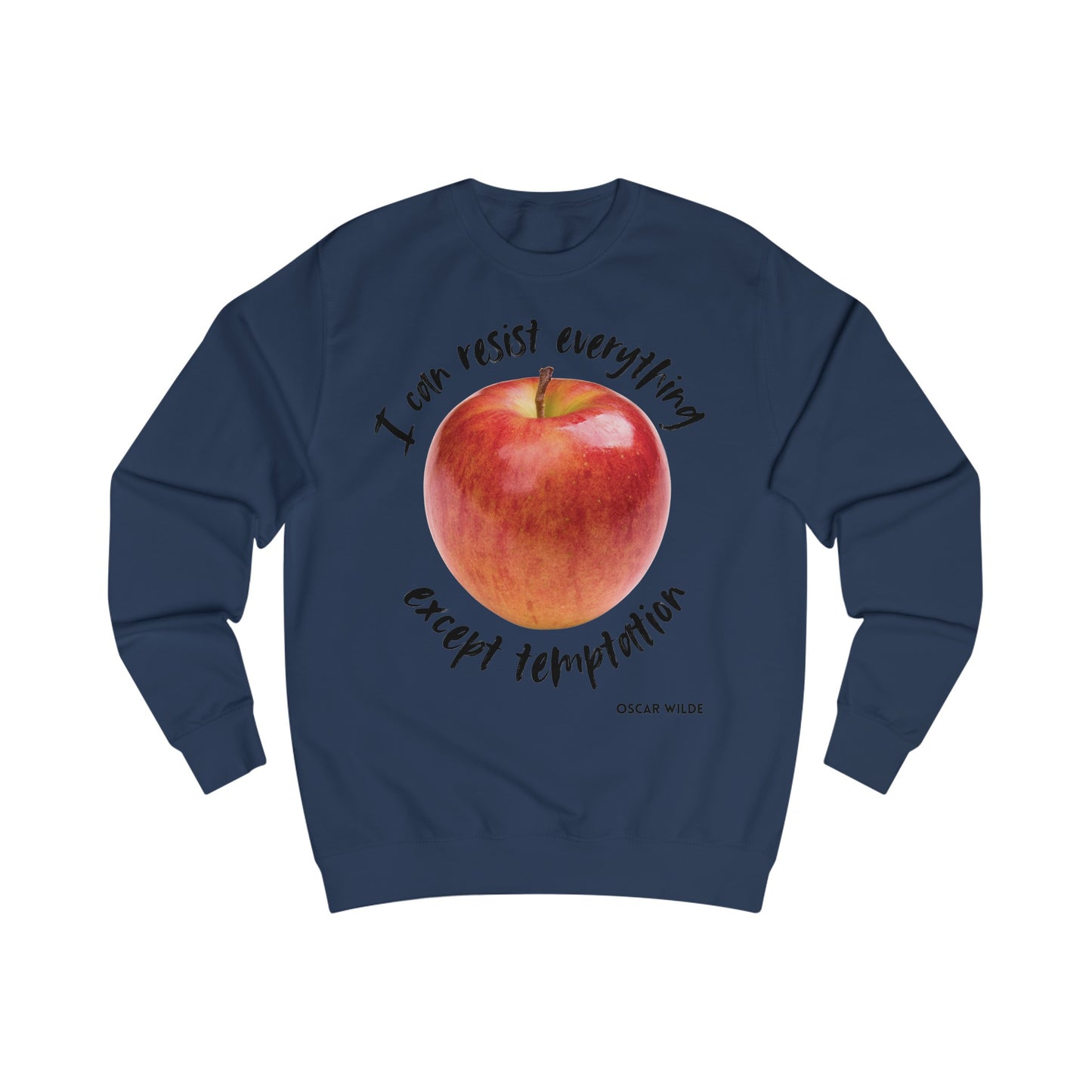 Oscar Wilde "temptation" Unisex Sweatshirt