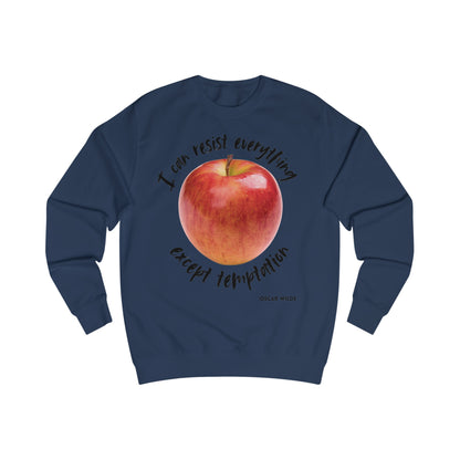 Oscar Wilde "temptation" Unisex Sweatshirt